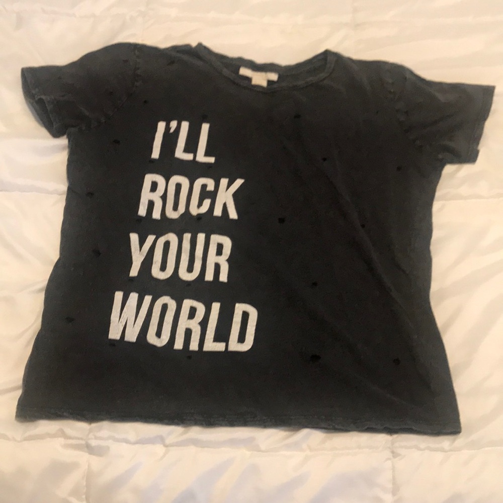Forever 21 distressed t-shirt